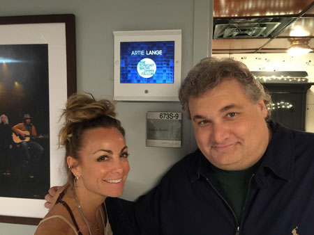 Artie Lange was in a relationship with his girlfriend Adrienne Ockrymiek.